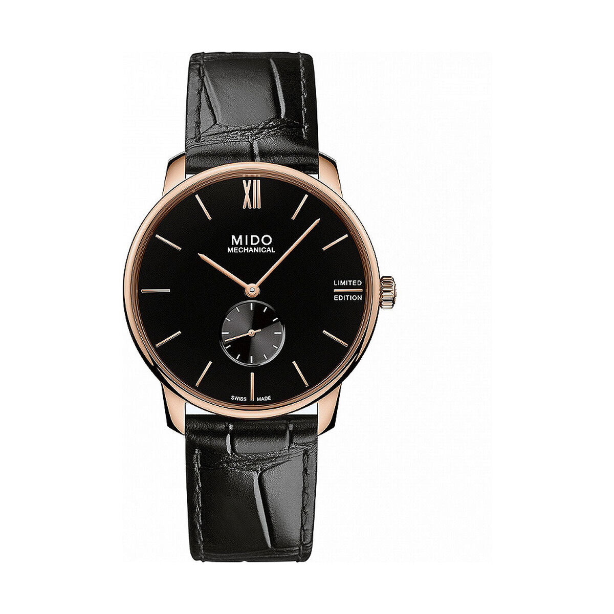 Herren Luxus Lederuhr – Mido 39mm | Elegante Uhr von LevarJewelz
