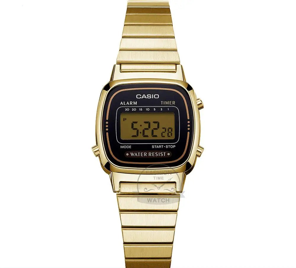 Casio Retro Digitaal Dames Horloge Zilverkleurig LA670WEA-7EF | -NL Casio Retro Digitaal Dames Horloge Zilverkleurig LA670WEA-7EF | -NL