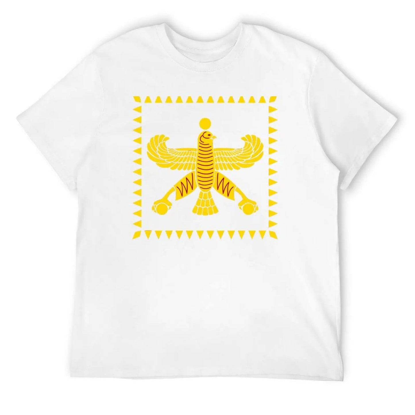 T-shirt met de vlag van het Perzische Achaemenidische Rijk van LevarJewelz