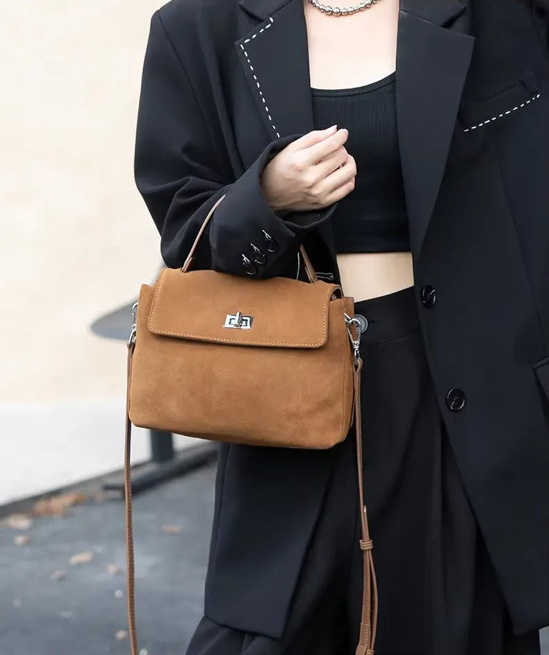 Women’s Genuine Leather Crossbody Messenger Bag