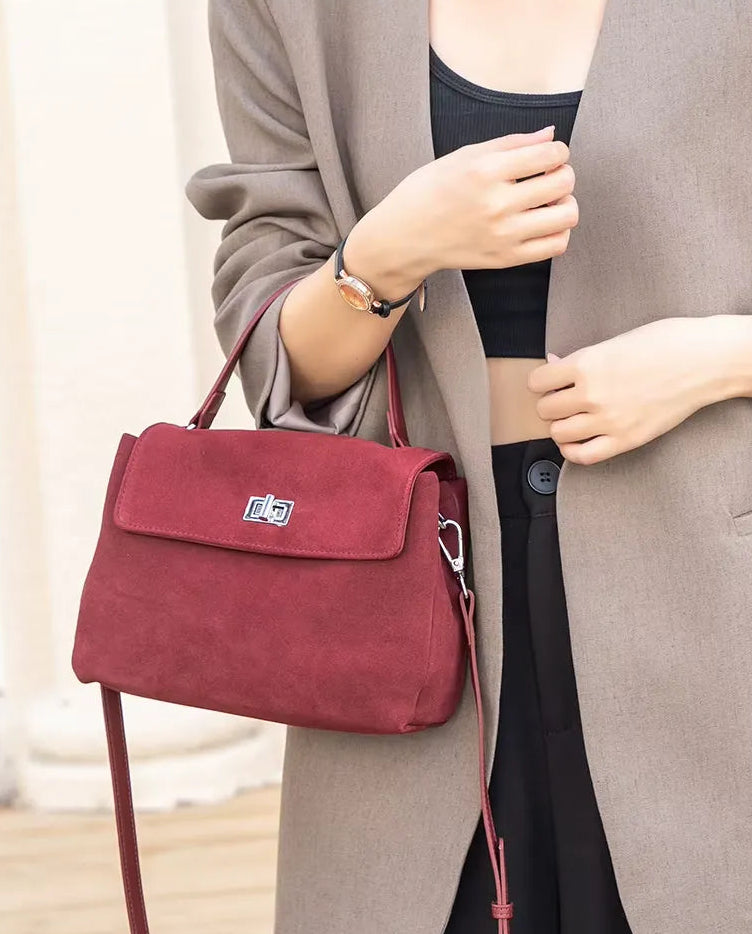 Women’s Genuine Leather Crossbody Messenger Bag
