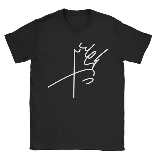 Mohammad Reza Pahlavi Signature T-shirt | LevarJewelz