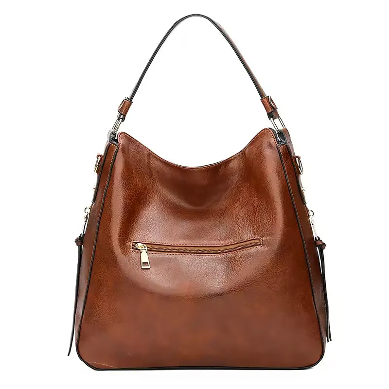 Vegan Leren Hobo Handtas voor Dames Grote Designer Schoudertas Crossbody Tas Vintage Stijl van LevarJewelz