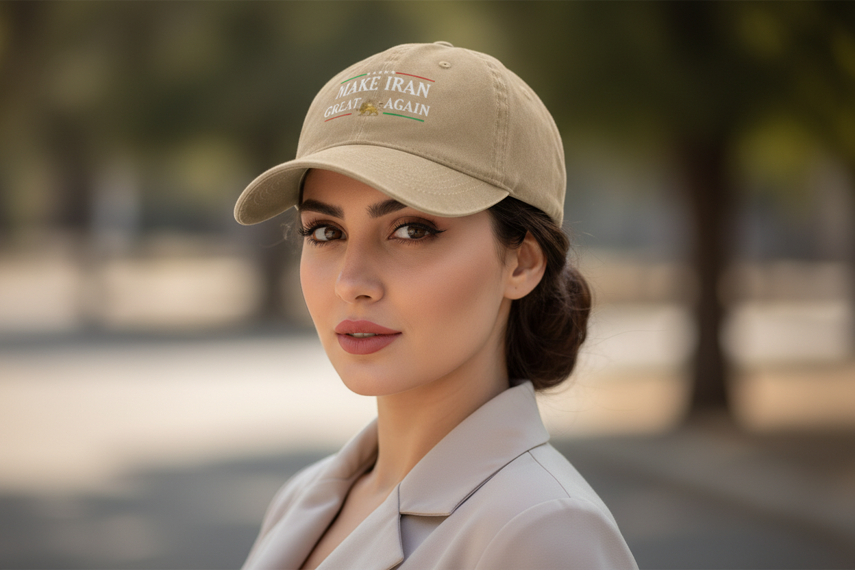 Make Iran Great Again Verstelbare pet voor mannen en vrouwen - Stijlvolle hoed van LevarJewelz 