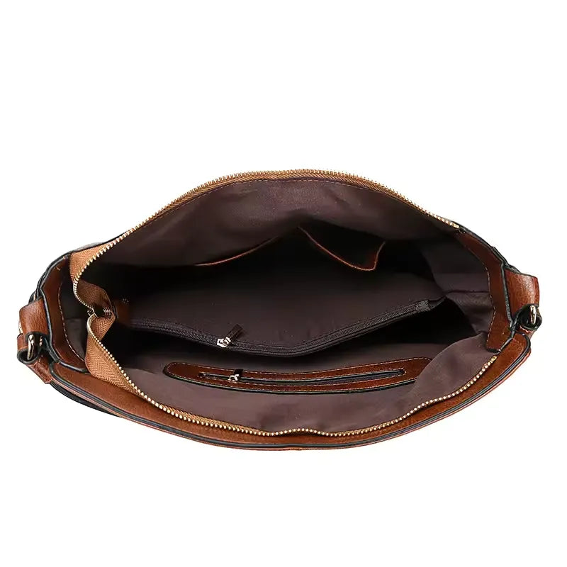 Vegan Leren Hobo Handtas voor Dames Grote Designer Schoudertas Crossbody Tas Vintage Stijl van LevarJewelz