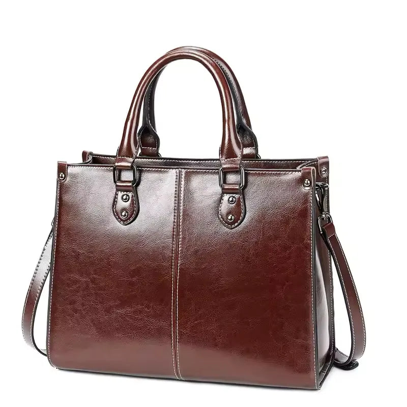 Dameshandtas van echt leer Crossbody Schoudertas – Elegante kantoor- en alledaagse designerstijl van LevarJewelz
