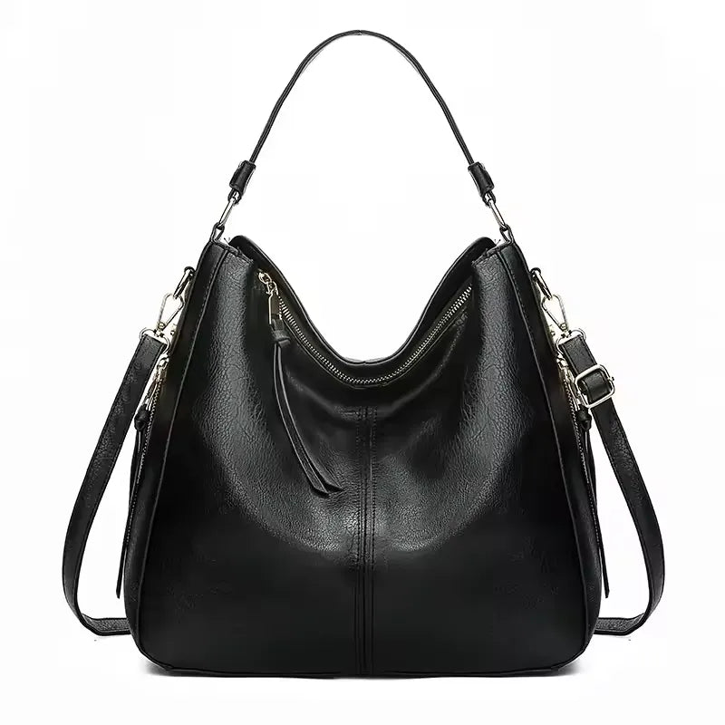 Vegan Leren Hobo Handtas voor Dames Grote Designer Schoudertas Crossbody Tas Vintage Stijl van LevarJewelz