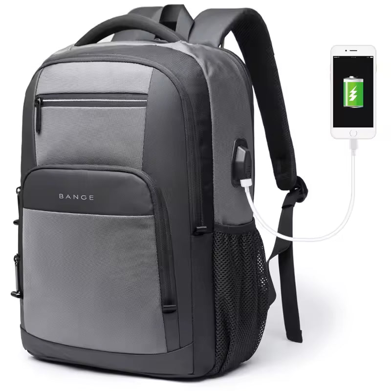 Laptop Rugzak voor Mannen en Vrouwen – School, Werk, Reizen met USB-poort