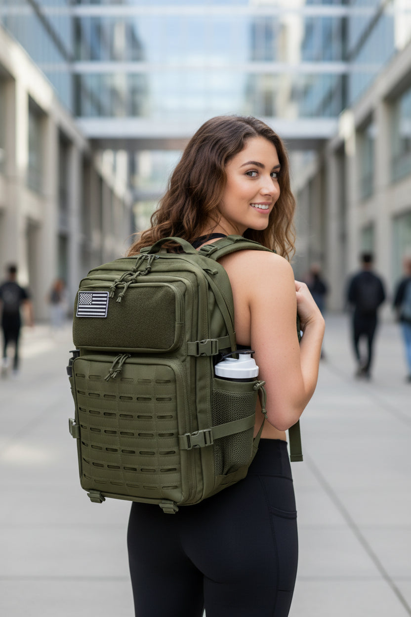 45L Tactische Rugzak voor Mannen en Vrouwen – Outdoor Wandelen, Kamperen, Reizen en Survival Rugzak door LevarJewelz