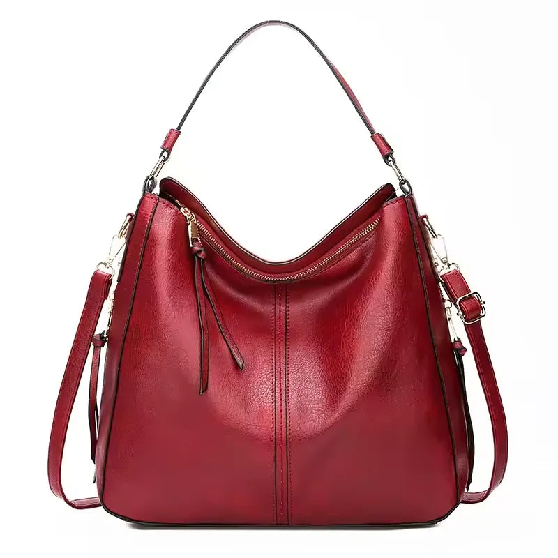Vegan Leren Hobo Handtas voor Dames Grote Designer Schoudertas Crossbody Tas Vintage Stijl van LevarJewelz