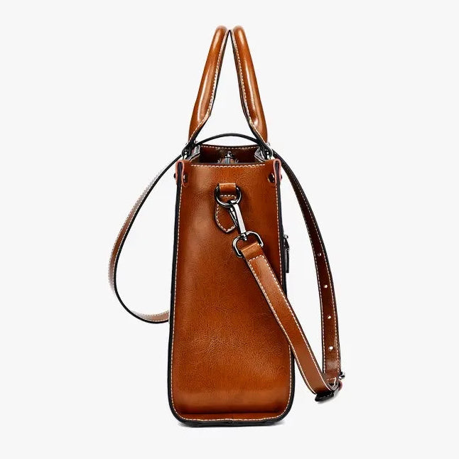 Dameshandtas van echt leer Crossbody Schoudertas – Elegante kantoor- en alledaagse designerstijl van LevarJewelz