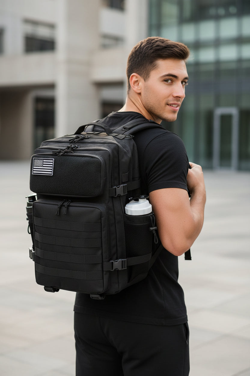 45L Tactische Rugzak voor Mannen en Vrouwen – Outdoor Wandelen, Kamperen, Reizen en Survival Rugzak door LevarJewelz