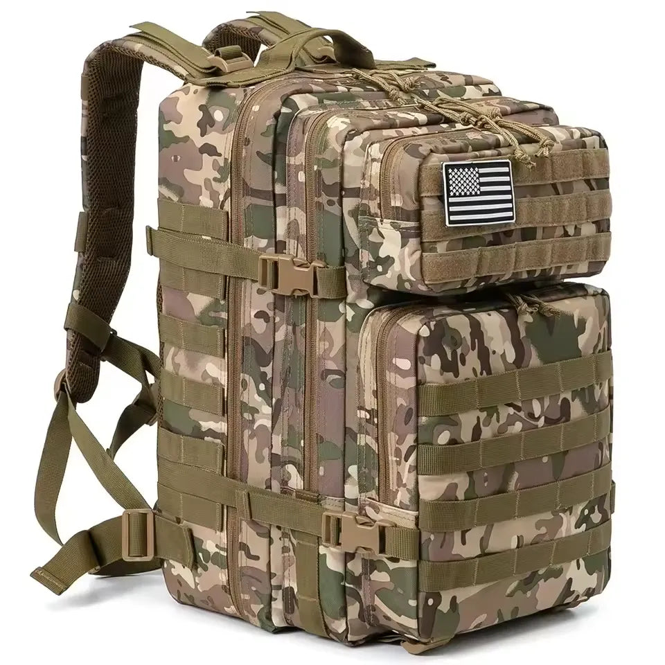 45L Tactische Rugzak voor Mannen en Vrouwen – Outdoor Wandelen, Kamperen, Reizen en Survival Rugzak door LevarJewelz