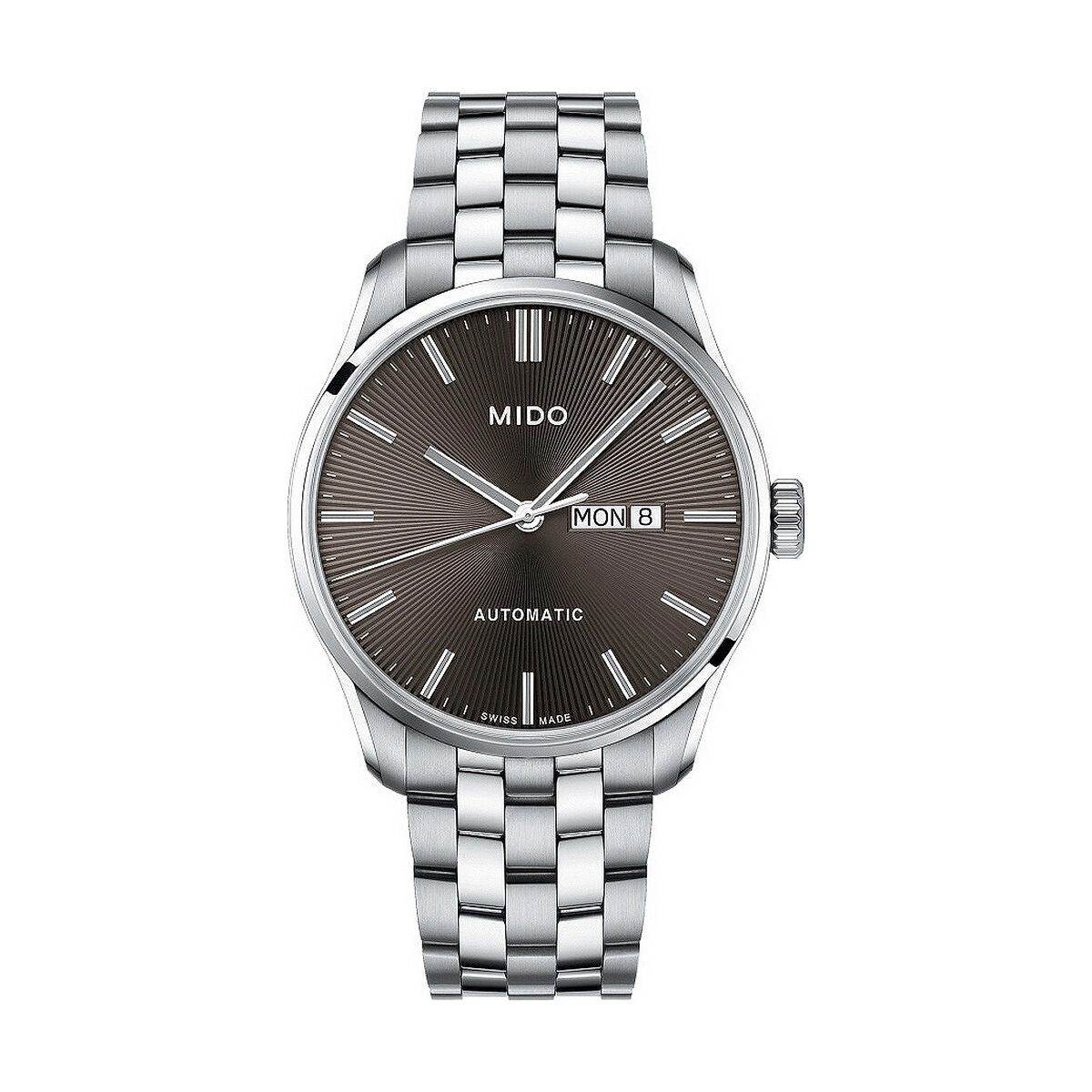 Men’s Luxury Automatic Watch – Mido 42.5mm | Stainless Steel Timepiece by LevarJewelz