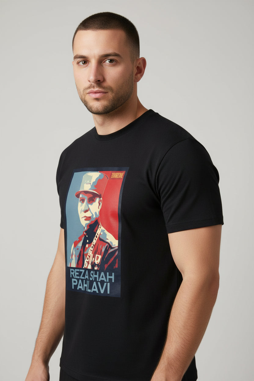 Reza Shah Pahlavi T-shirt – Vintage gewassen, korte en lange mouwen | LevarJewelz