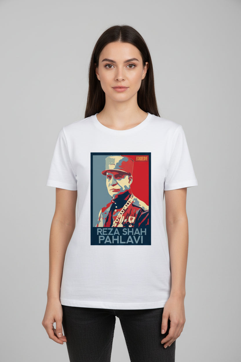 Reza Shah Pahlavi T-shirt – Vintage gewassen, korte en lange mouwen | LevarJewelz