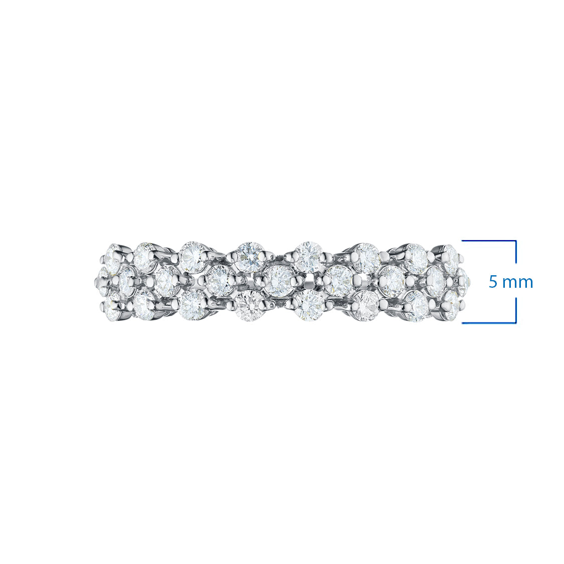 Sterling-Silberring mit 25 im Labor hergestellten Diamanten im Rundschliff, 0,861 CT.TW – Luxusschmuck von LevarJewelz 